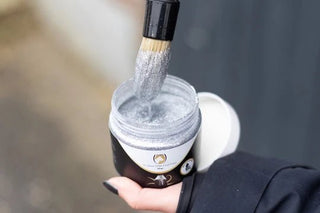 Hi Gloss Glitter Hoof Polish - Silver