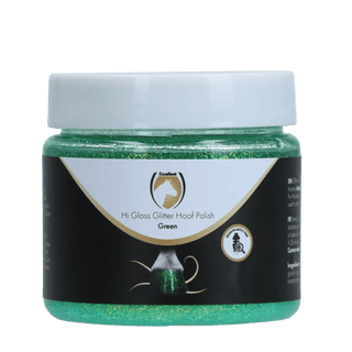 Hi Gloss Glitter Hoof Polish - Green