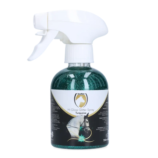 Hi Gloss Glitter Spray - Turquoise